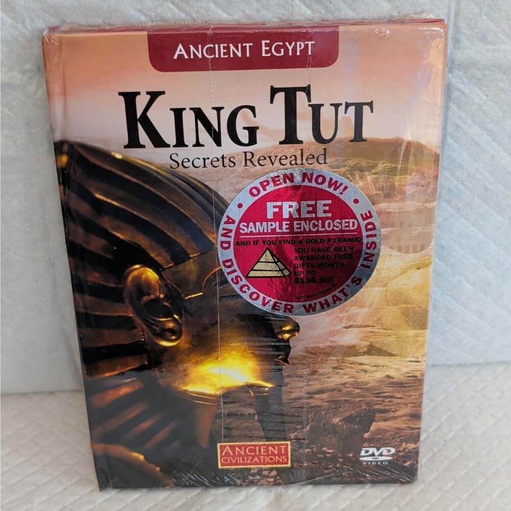 Ancient Egypt King Tut Secrets Revealed DVD From History Channel SEALED NEW
